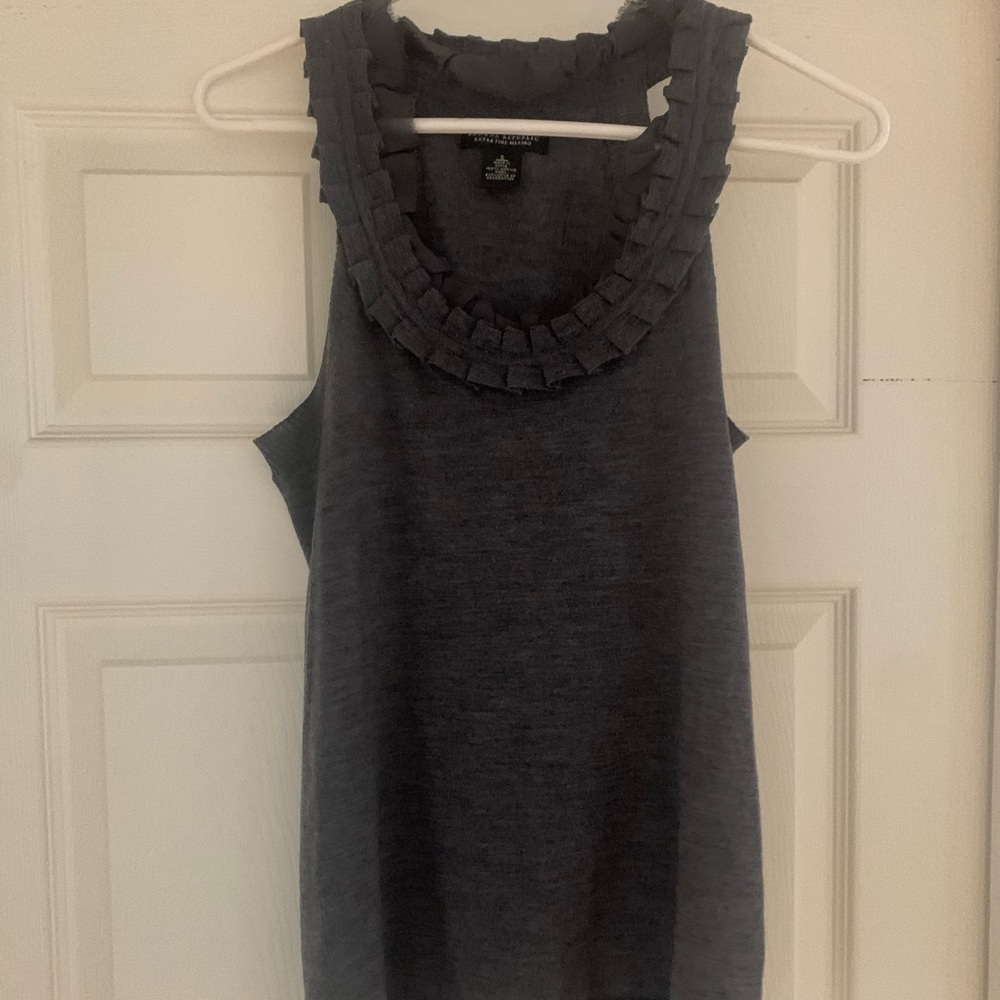 Merino wool vest